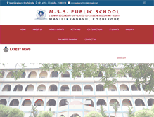 Tablet Screenshot of msspublicschool.org